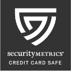 SecurityMetrics card safe certification logo